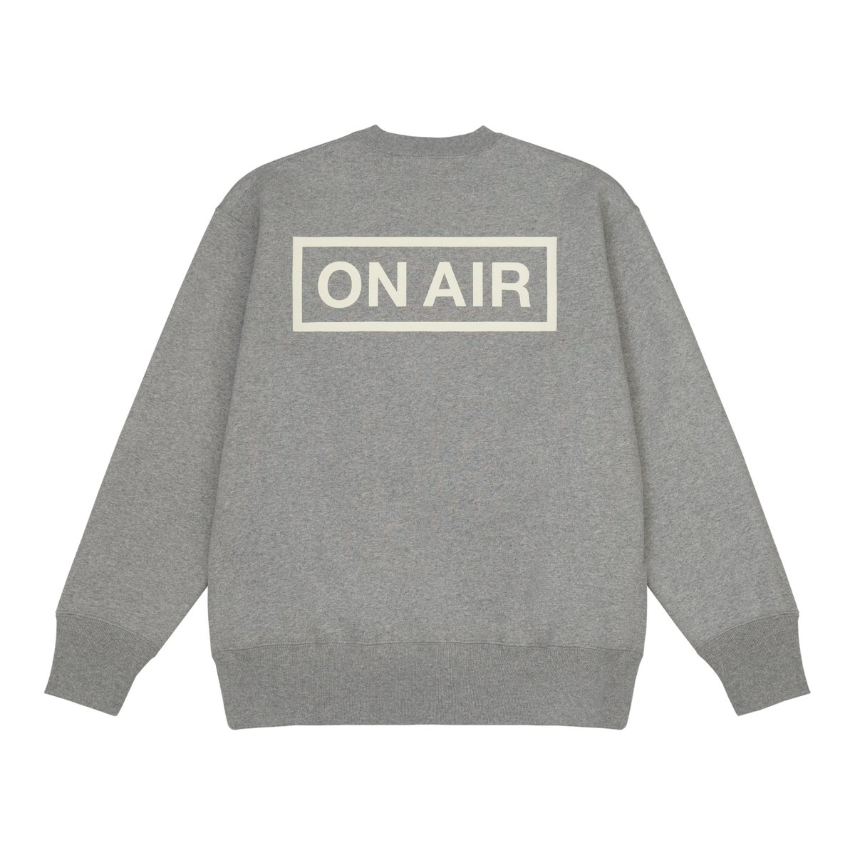 ON-AIR / ON AIR BASIC LOGO CREW / GREY HEATHER  