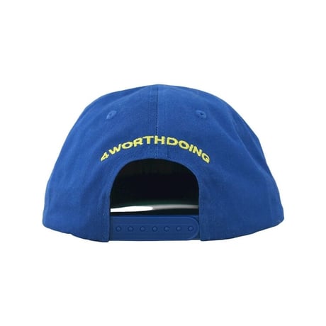 4WD  (4 WORTH DOING) / 4-WD 5 PANEL HAT / ROYAL BLUE