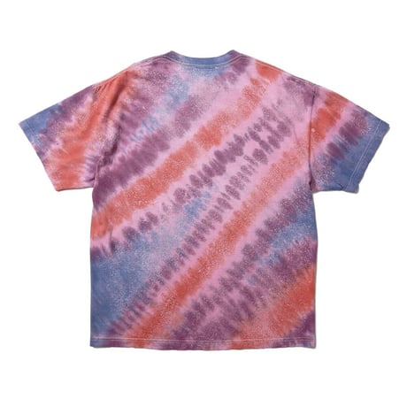 HOMBRE NINO / TIE DYE S/S PRINT TEE / PINK BLUE