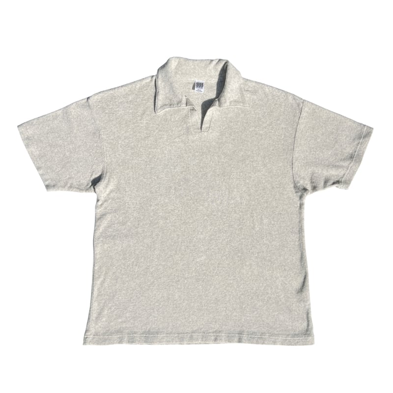 トップス COMFORTABLE REASON Comfort Pile Polo COMFORTABLE REASON / COMFORT PILE POLO / ASH |