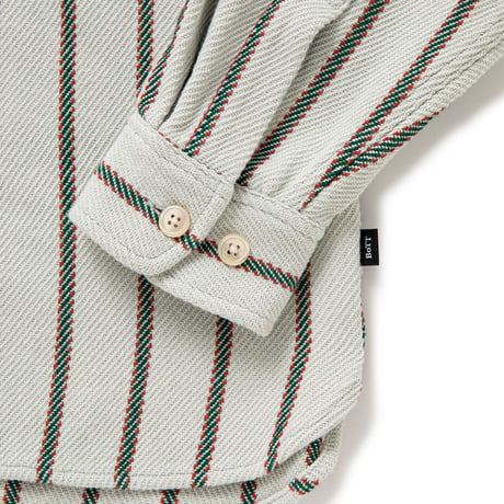 BoTT / JACQUARD STRIPE SHIRT / NATURAL