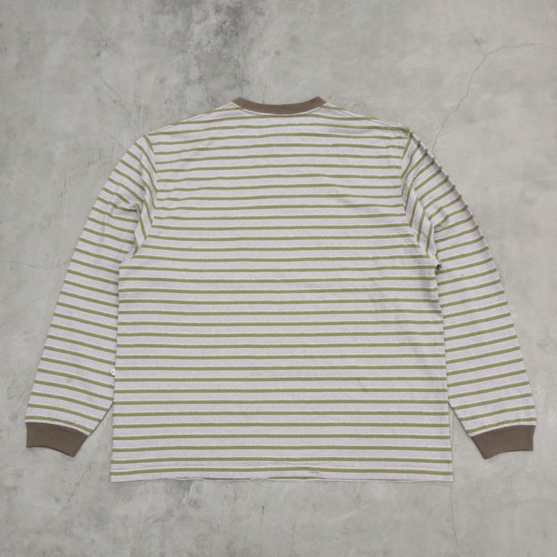 NOROLL / UNEVENNESS L/S TEE / GREEN | Sophomore