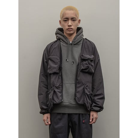BAL / REMOVABLE SLEEVE UTILITY JACKET / BLACK
