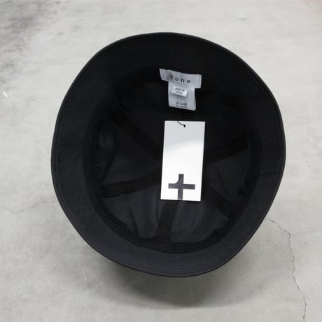 tone / SIX PANEL GARDEN HAT / BLACK