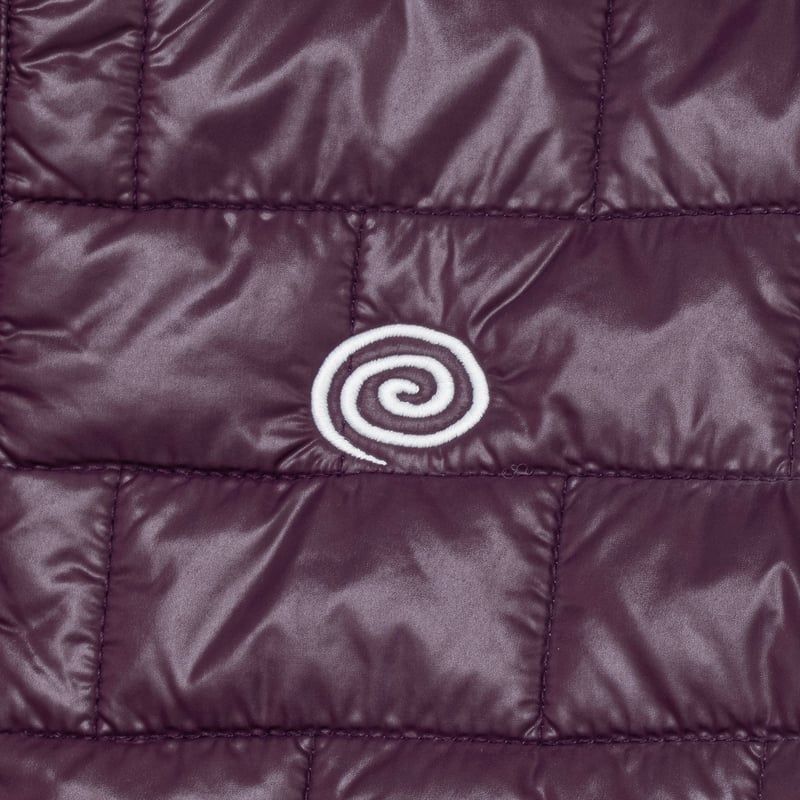 SOL soonerorlater / BRICK PUFFER JACKET / PURPL