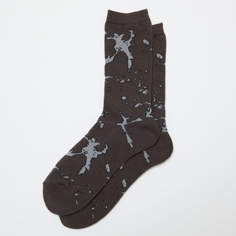BAL / JACQUARD SOCKS / CHARCOAL