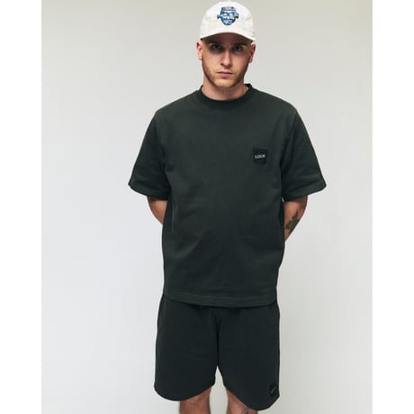 LQQK STUDIO / PIGMENT WASHED TEE / WASHED GREEN