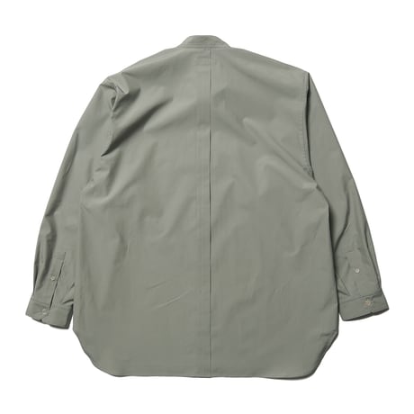 tone / COTTON BROAD BAND COLOR SHIRT / SAGE
