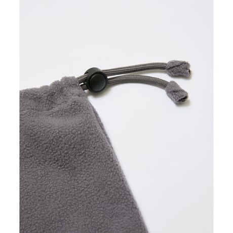 BAL / FLEECE 2WAY NECK BEANIE / BLACK