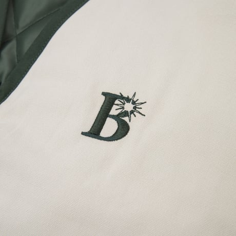 BoTT / WASHED DUCK VEST / NATURAL