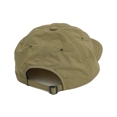 GARBAGE / SOFT BRIM 6 PANEL CAP (BIG PEACE) / DK.OLIVE (WHITE EMB)