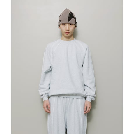 BAL / x BIKE ATHLETIC HEAVY COTTON CREW / ASH GRAY