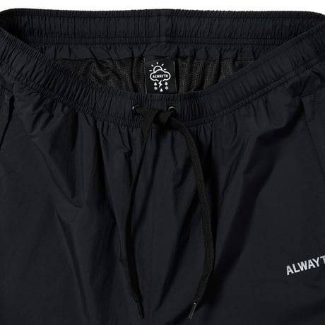 ALWAYTH / TRAINING JACKET ＆ PANTS SET / REFLECT PRINTED / BLACK