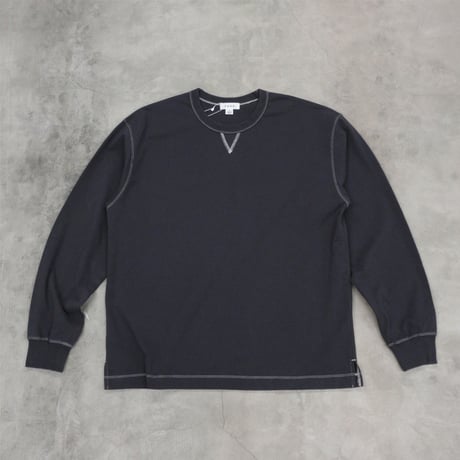 tone / BASIC GUSSET T SHIRT / CHACOAL