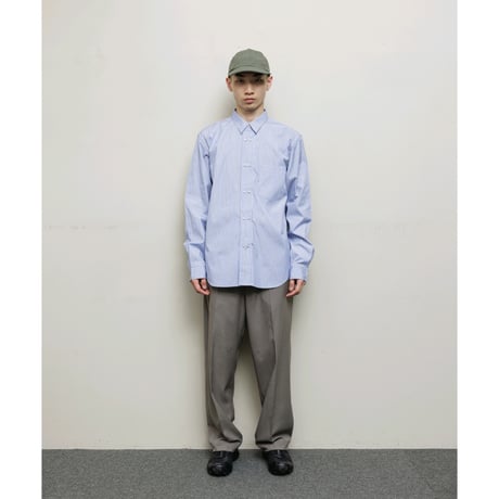 BAL / DOUBLE BUTTON SHIRT / BLUE