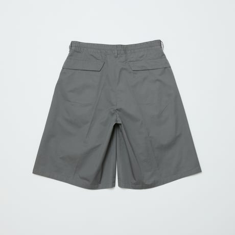 BAL / COTTON TWILL OVER SIZED BERMUDA SHORT / ASPHALT