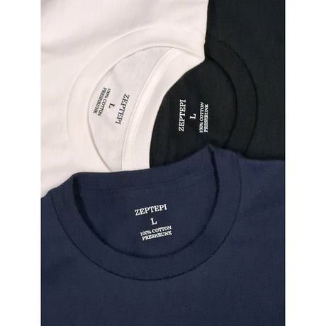 ZEPTEPI & Co. / SS TEE / 193+935 / BLACK