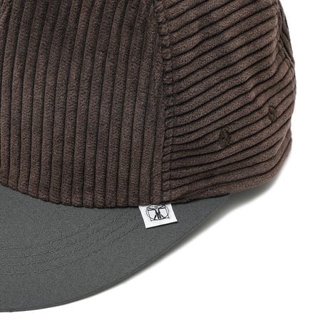 HOMBRE NINO / CORDUROY 6 PANEL CAP / BLACK