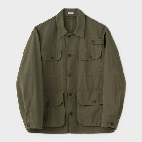 PHIGVEL MAKERS & Co. / POPLIN CLOTH UTILITY JACKET / FADED OLIVE