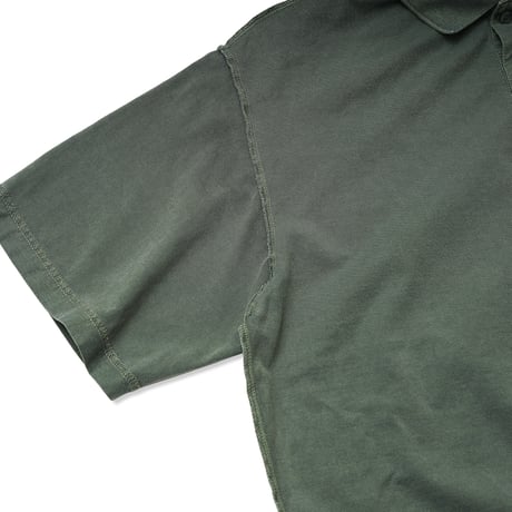 HOMBRE NINO / PIGMENT DYED S/S POLO / GRAY