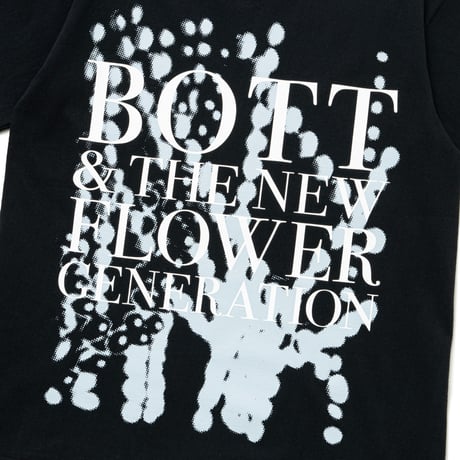 BoTT / FLOWER GENERATION TEE / BLACK