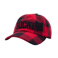 HOCKEY / PLAID HOCKEY HAT / RED