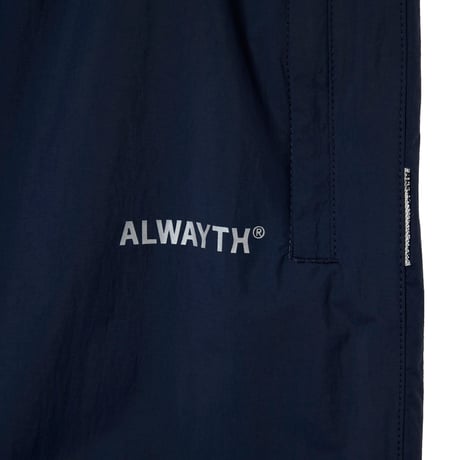 ALWAYTH / TRAINING JACKET ＆ PANTS SET / REFLECT PRINTED / NAVY