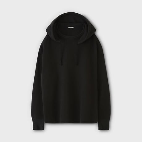 PHIGVEL MAKERS & Co. / HOODED HEAVY WAFFLE TOP / GRAPHITE