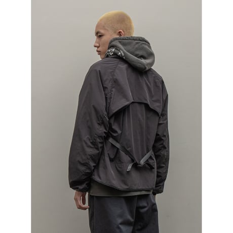 BAL / REMOVABLE SLEEVE UTILITY JACKET / BLACK