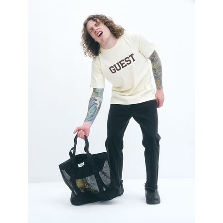 SPECIAL GUEST K.K. / SG NYLON TOTE BAG / BLACK