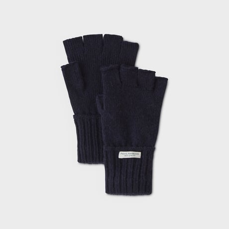 PHIGVEL MAKERS & Co. / CAMEL YARN KNIT GROVE / INK NAVY