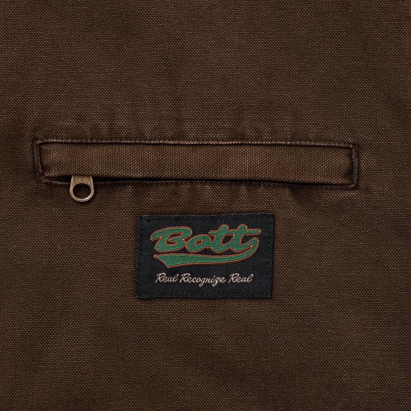 BoTT / CANVAS WORK JACKET / BROWN | Sophomore
