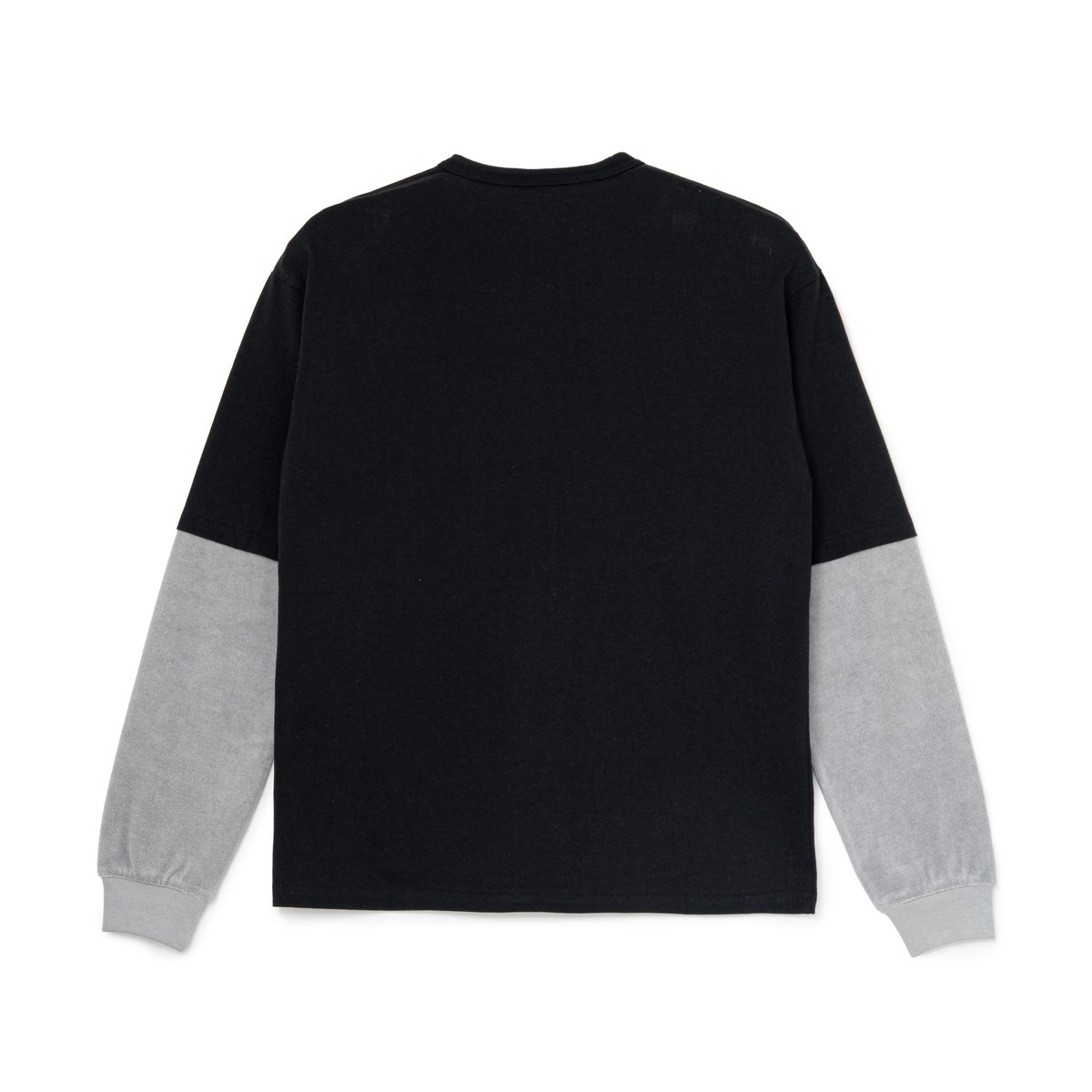 トップス sol soonerorlater Fake Layered Tee BLACK SOL soonerorlater / FAKE LAYERED TEE / BLACK |