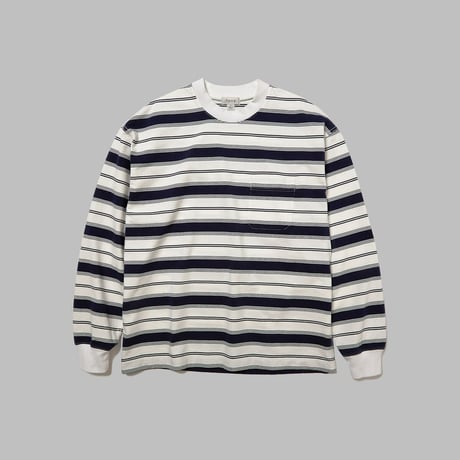 tone / TWIN NEEDLE STITCH SHIRTS / WHITE