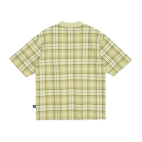 BoTT / PLAID S/S POLO SHIRT / GREEN