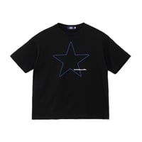 SOL soonerorlater / STAR TEE / BLACK