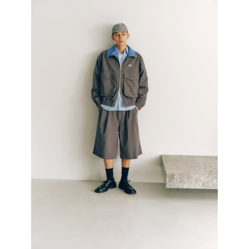 SOL soonerorlater / COTTON RIPSTOP BAGGY SHORTS