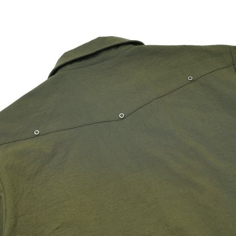 HOMBRE NINO / D GAUZE CUBA SHIRT / BLACK