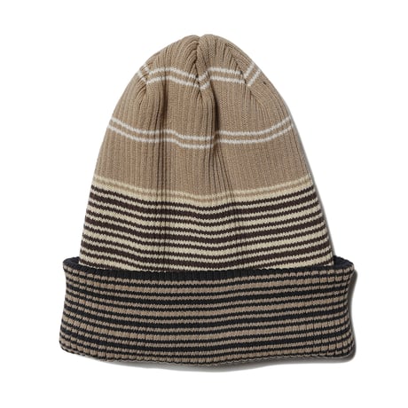tone / MULTI STRIPE BEANIE / CREAM