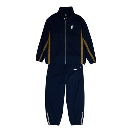 ALWAYTH / TRAINING JACKET ＆ PANTS SET / REFLECT PRINTED / NAVY