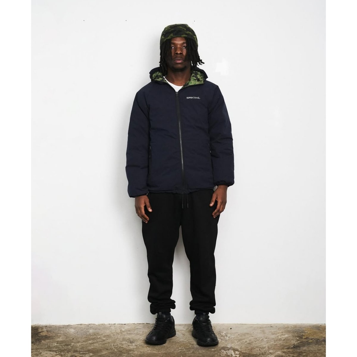 SPECIAL GUEST K.K. / SEX CAMO REVERSIBLE DOWN J