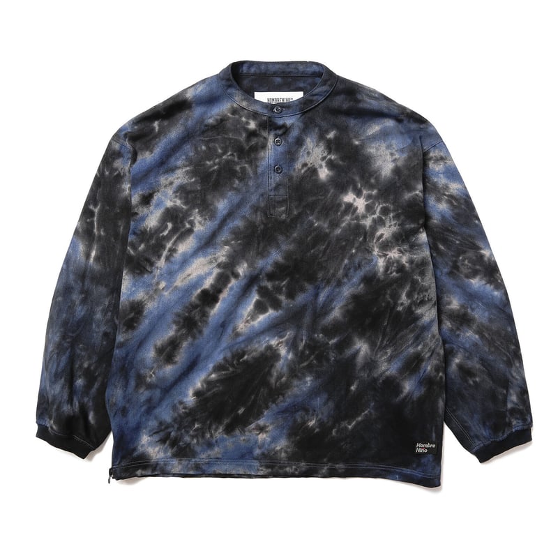 HOMBRE NINO / TIE DYE VENTILATION SHIRT / NAVY