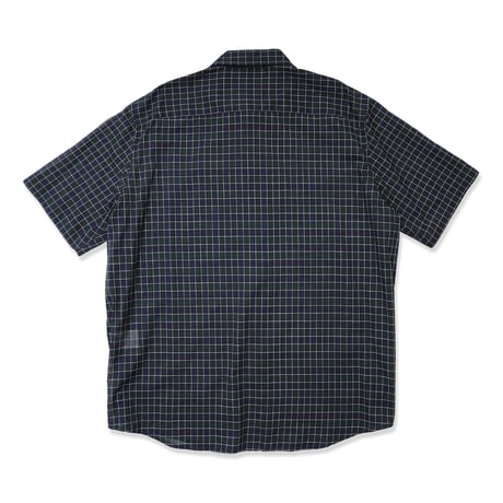 HOMBRE NINO / S/S SHIRT / NAVY PLAID