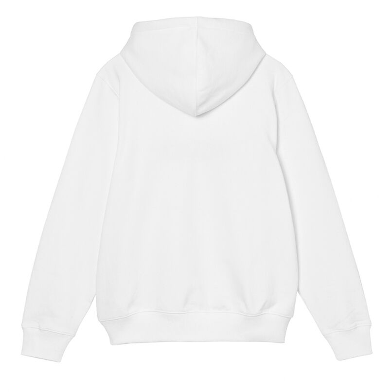 STUSSY / SEROTONIN APPLIQUE HOODIE / WHITE | So
