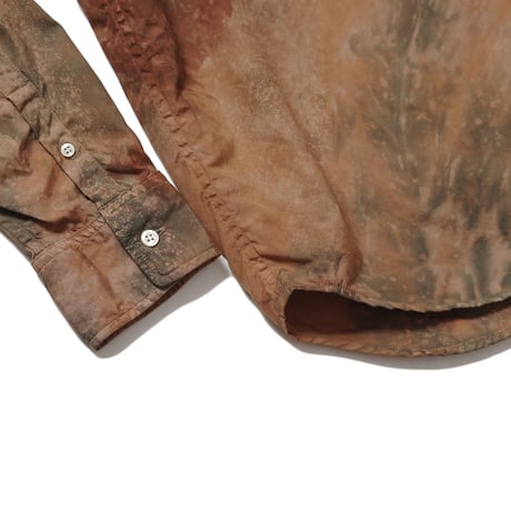 HOMBRE NINO / TIE DYE SHIRT / BROWN