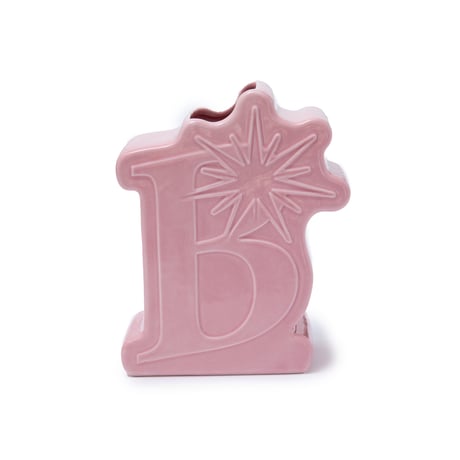BoTT / B LOGO FLOWER VASE / PINK