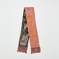 BoTT / HOUNDSTOOTH HOODED SCARF / NATURAL | Sop