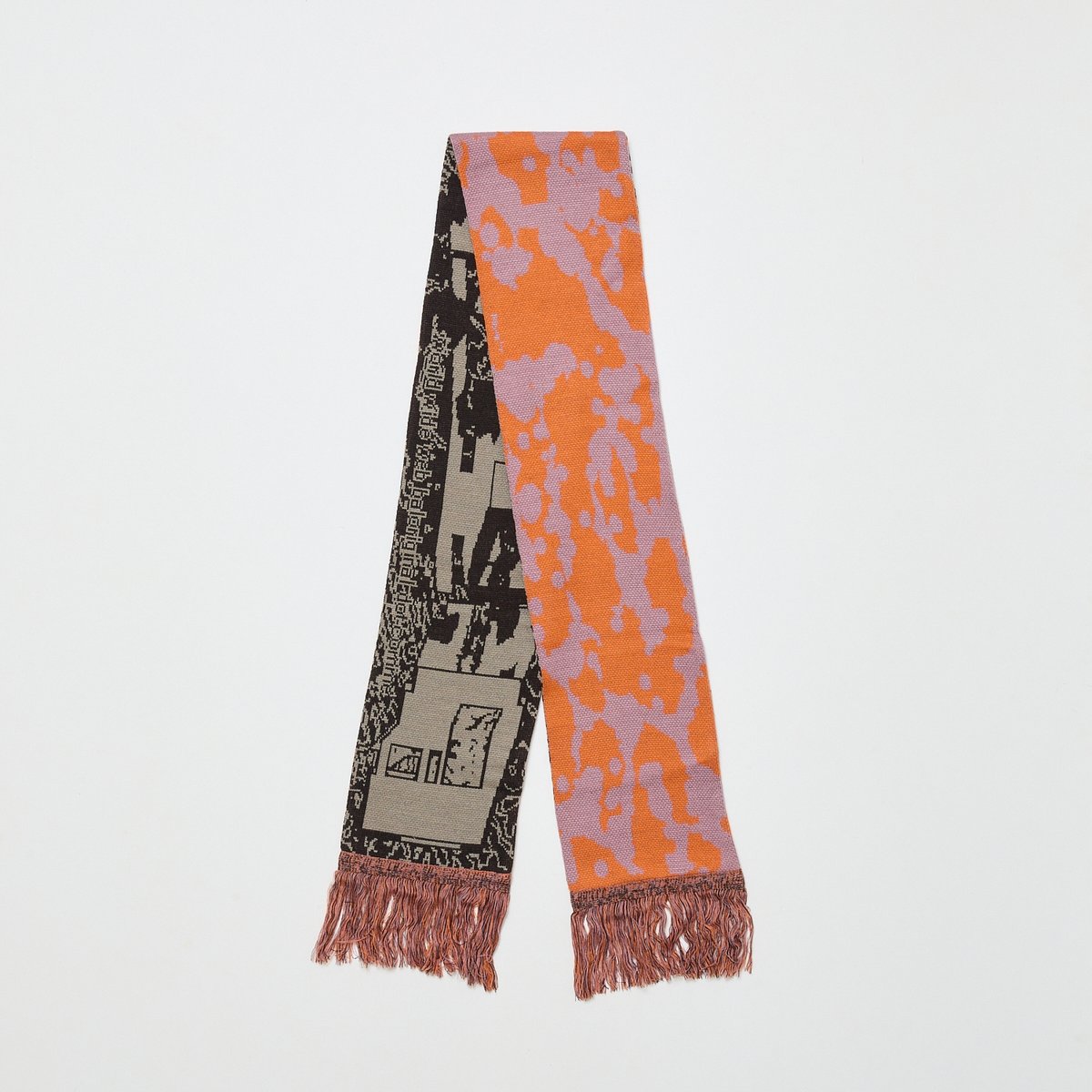 小物 baloriginal Jacquard Knit Soccer Scarf JACQUARD KNIT SOCCER SCARF オリジナルジャカードグラフィックの