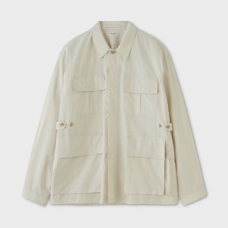 PHIGVEL MAKERS & Co. / UTILITY LS SHIRT JACKET / ECRU