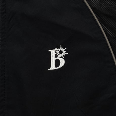 BoTT / MESH PANEL TRACK JACKET / BLACK